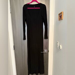 Black Skims body hugging dress size XL